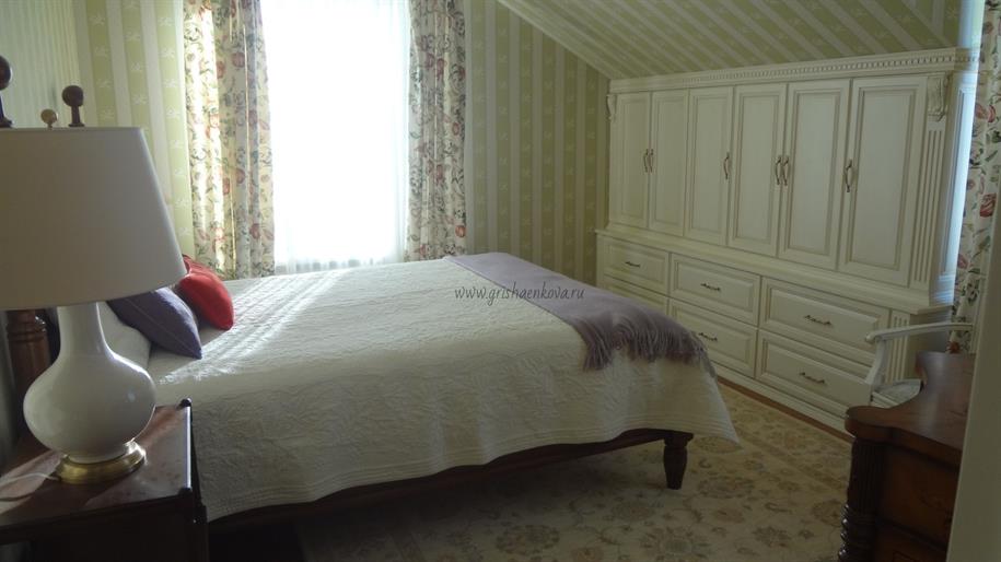 Дизайн интерьера спальни в классическом стиле